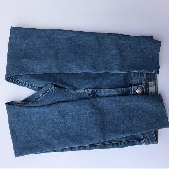 Topshop Joni Jeans with Raw Hem - Picture 7 of 8
